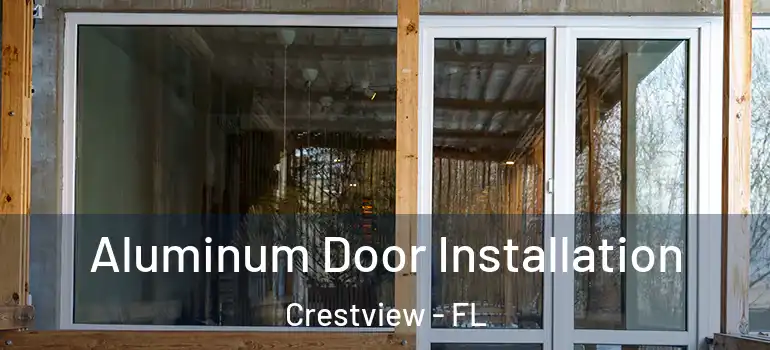  Aluminum Door Installation Crestview - FL